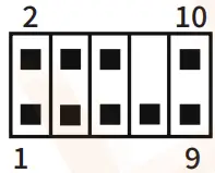 Front Audio Output Ports