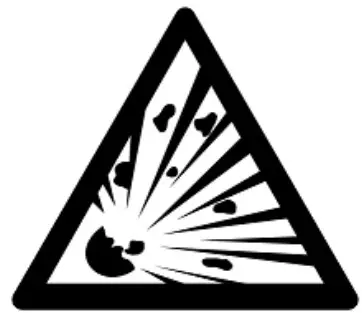 EXPLOSION HAZARD Icon