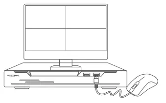 VEEZOOM 8CH 5MP PoE Home Security Camera System - NVR Introduction1