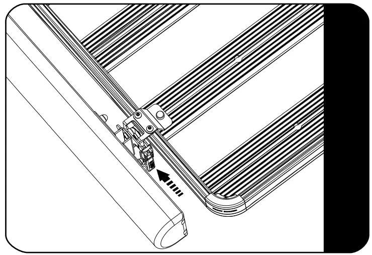 FRONT RUNNER RRAC222 Awning Mount -assembled awning