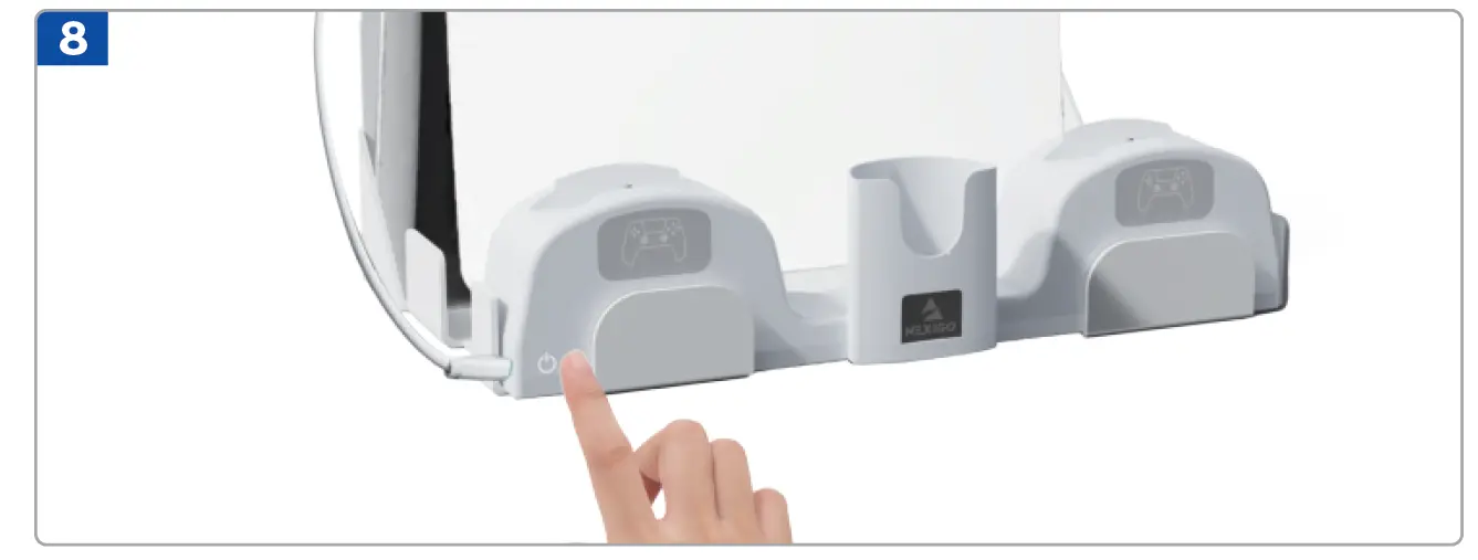 NEXIGO-P5133-PS5-Wall-Mount-with-Dual-Charging-Station-11