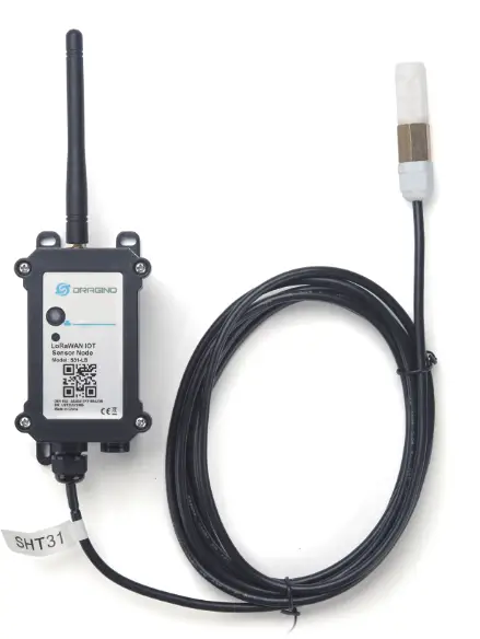 DRAGINO S31-LB LoRaWAN Temperature and Humidity Sensor