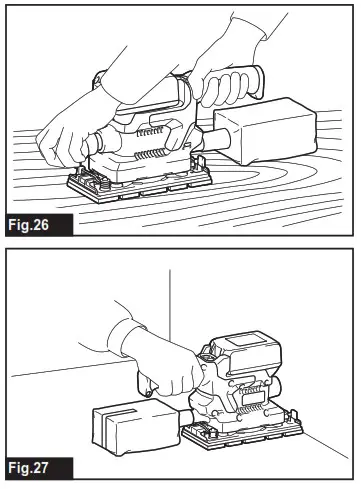 makita DBO382Z Cordless Finishing Sander - FIG 4