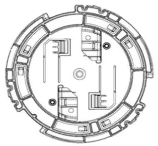 Extreme networks Extreme Wireless AP4000-1 Access Point - Extreme networks Extreme Wireless AP4000-1 Access Point - Extreme networks Extreme Wireless AP4000-1 Access Point - bracket 2