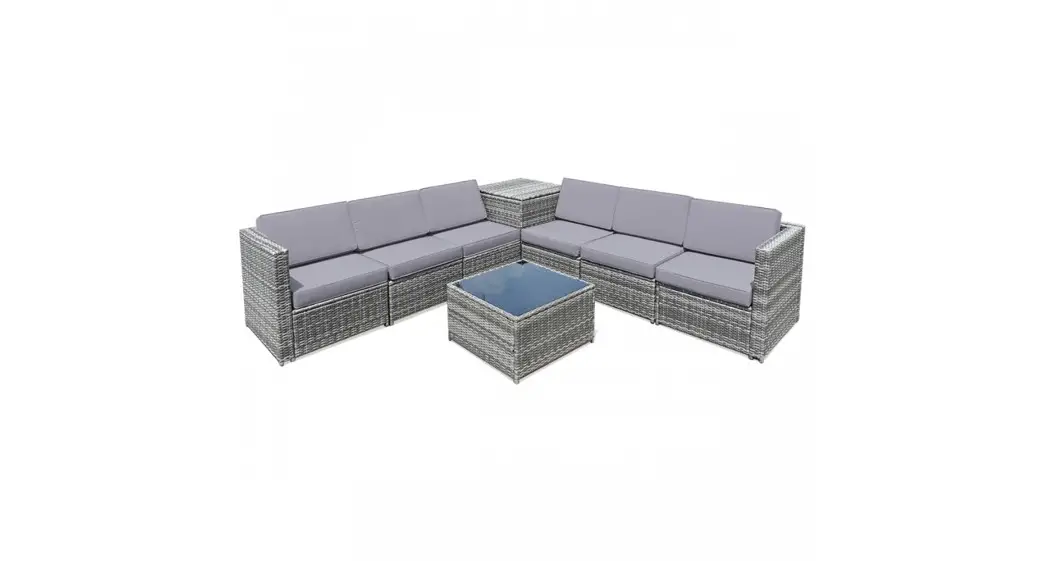 Costway Hw68605 8 Piece Rattan Sofa Set User Manual