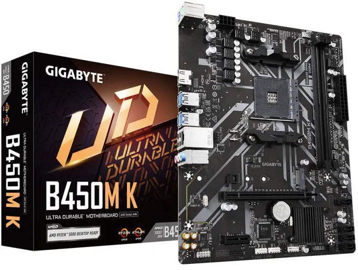 GIGABYTE B450M K Motherboard
