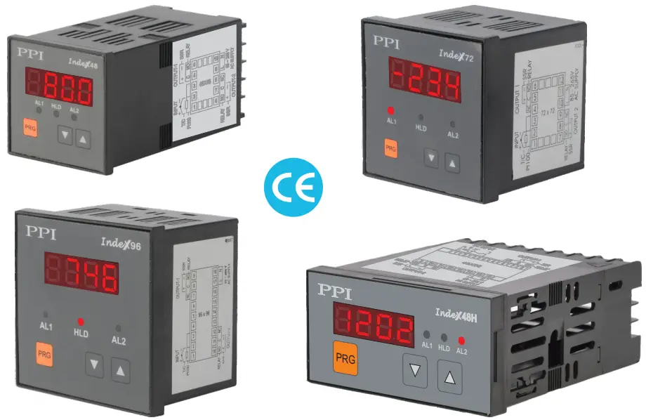 PPI IndeX48 Temperature Indicator -