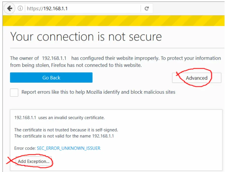 Accessing the Router Web Interface