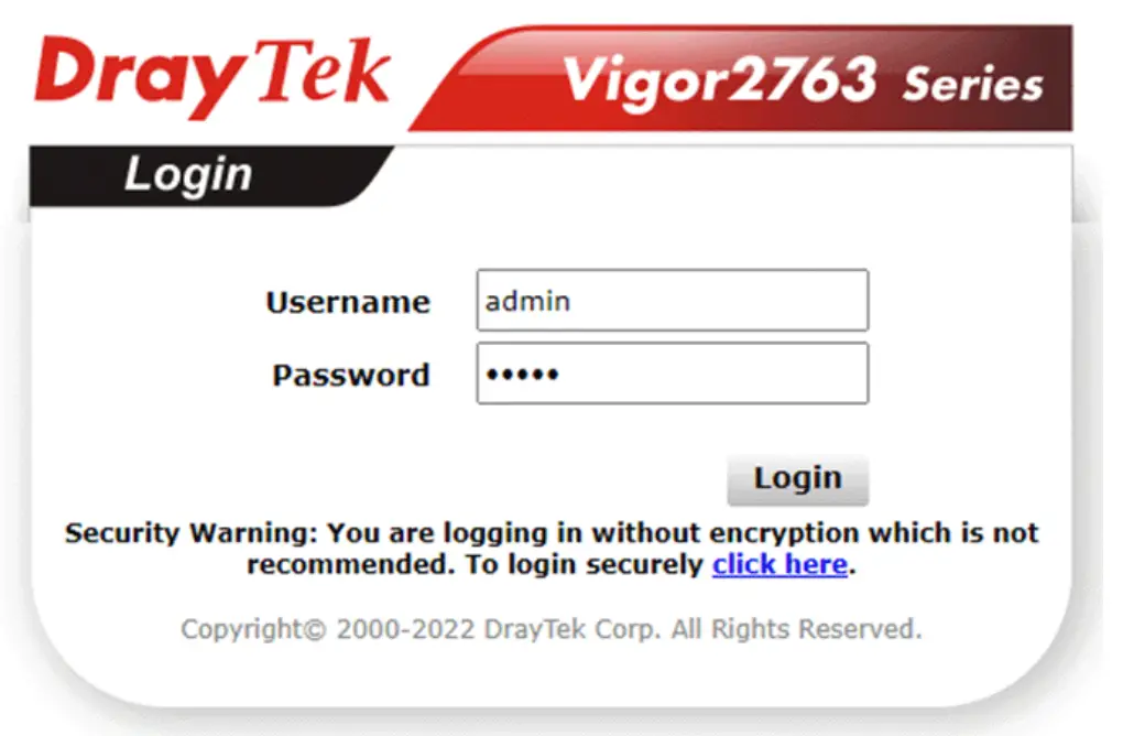 Accessing the Router Web Interface