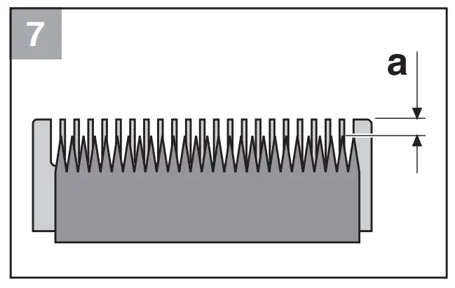 Changing the bottom blade and the top blade 