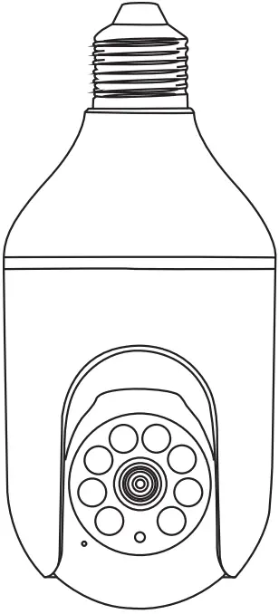 SEHMUA L1 2K Light Bulb Security Camera A1