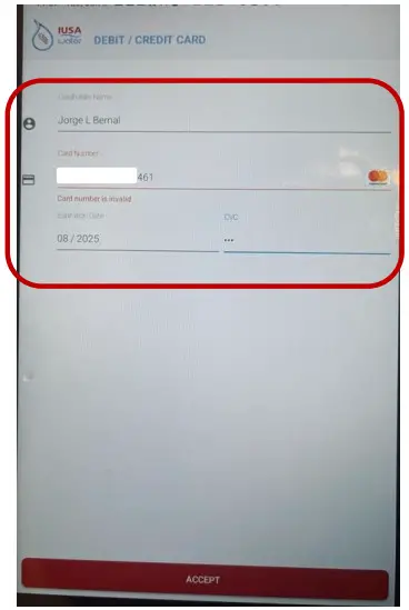 IUSA Water Stellum-MAPP-FLU Smart Self-Management System - Enter the credit