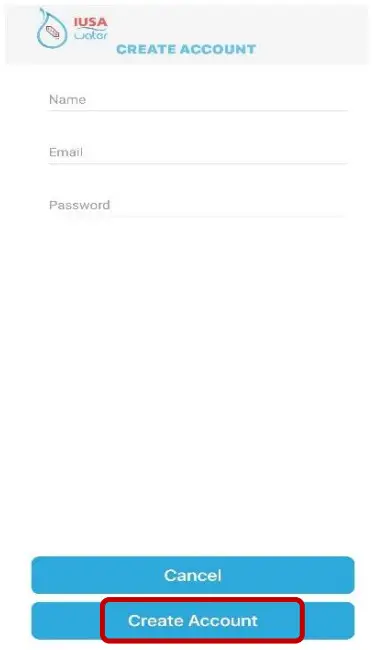 IUSA Water Stellum-MAPP-FLU Smart Self-Management System - Select Create Account