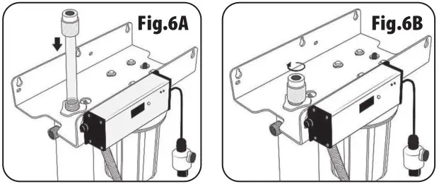 AQUA FLO AQUV-8R1 Ultraviolet Disinfection System - Fig 6A & 6B
