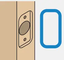 SCHLAGE Encode Smart WiFi Lever - Rounded corner