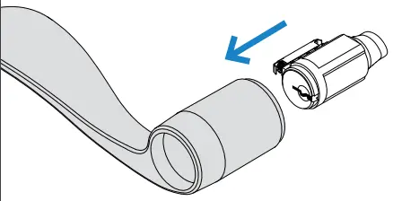 SCHLAGE Encode Smart WiFi Lever - cylinder