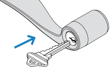 SCHLAGE Encode Smart WiFi Lever - key