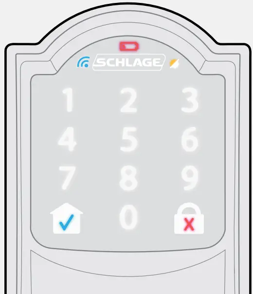 SCHLAGE Encode Smart WiFi Lever - lock