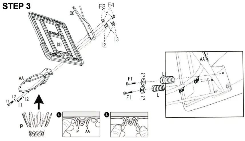 TIRAMISUBEST W540XY57638 Portable Basketball Hoop Basketball System - fig