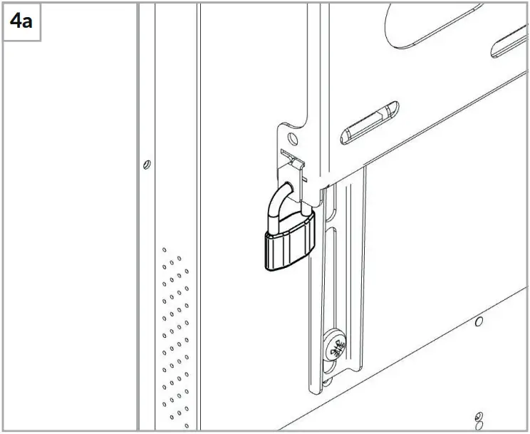 iiyama MD WM4040 Monitors - padlock