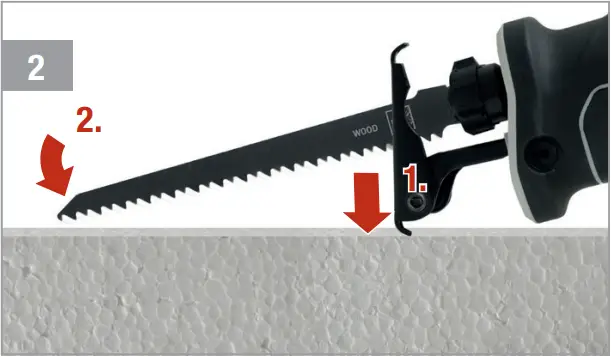 Pattfield PE-850SA 850W Reciprocating Saw - d2