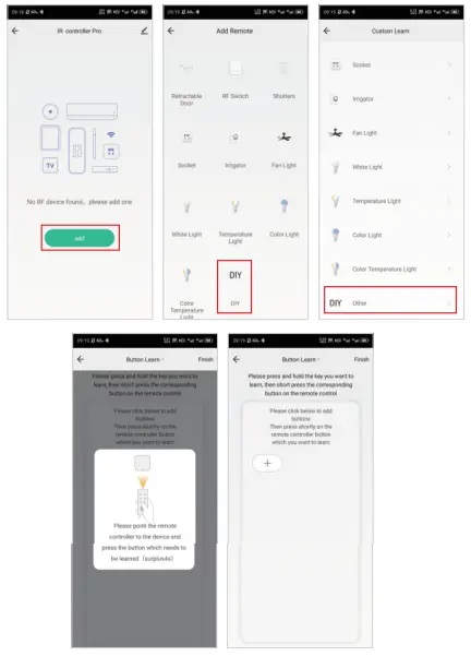 feelspot FS IRF02W IR Remote Controller Pro - Settings 6