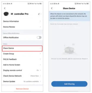 feelspot FS IRF02W IR Remote Controller Pro - Settings 8