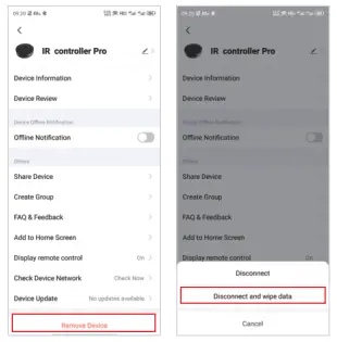 feelspot FS IRF02W IR Remote Controller Pro - Settings 9