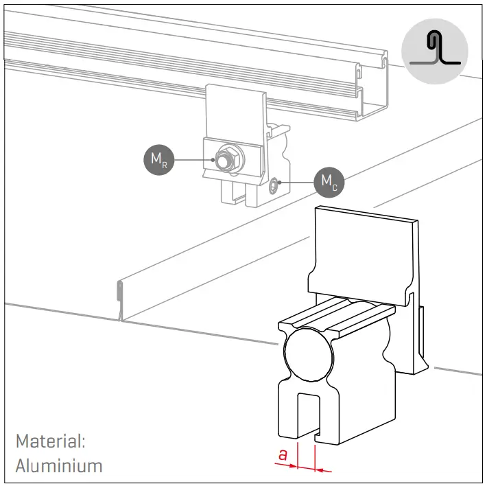 Connection Single Rail