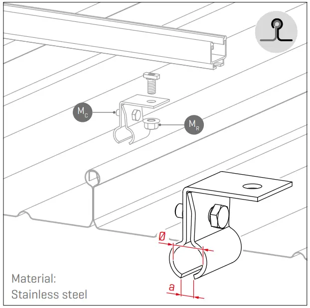 Connection Single Rail
