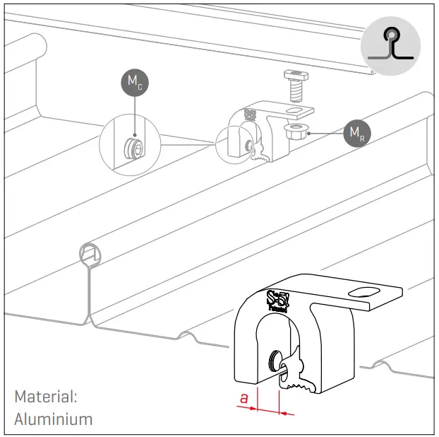 Connection Single Rail