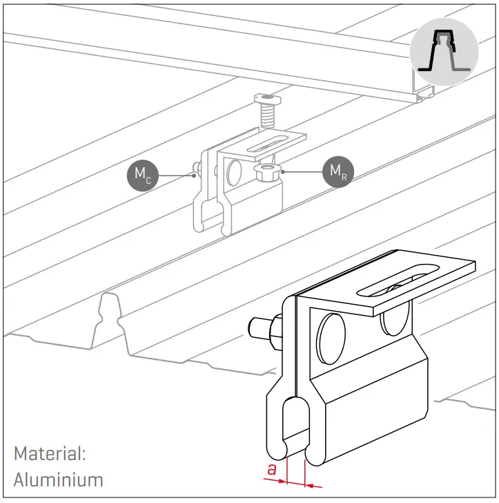 Connection Single Rail