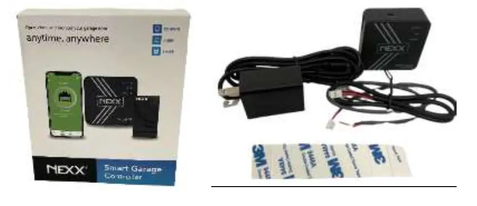 Nexx NXG-300 Smart Wi-Fi Garage Door Controller Instructions-fig-1