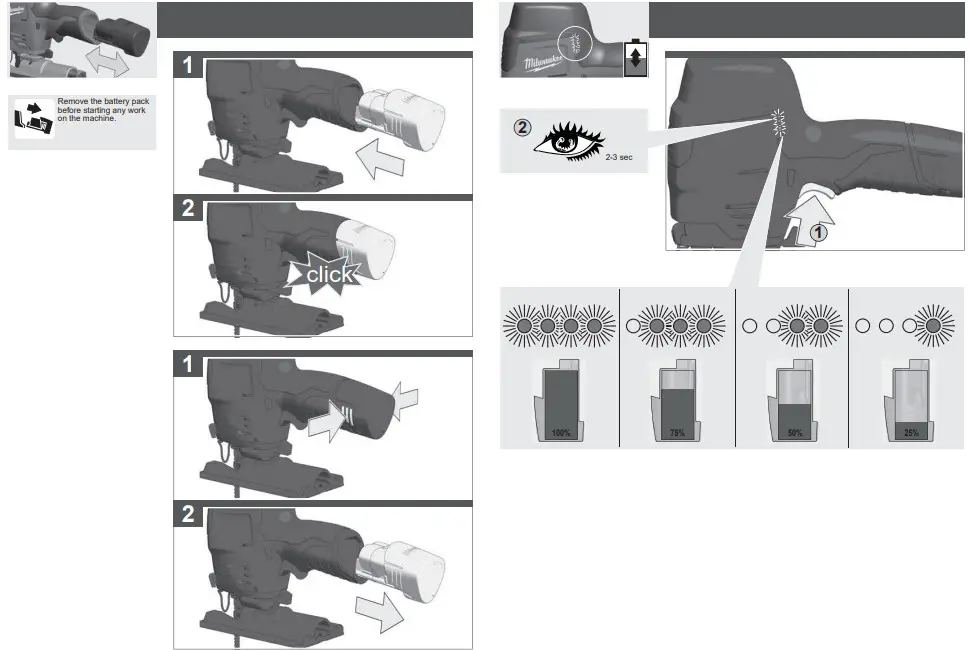 milwaukee M12 JS Compact Jigsaw - Fig 1