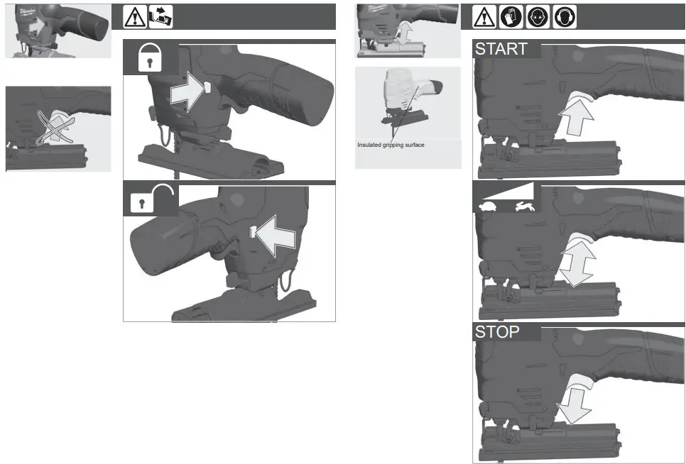 milwaukee M12 JS Compact Jigsaw - Fig 3