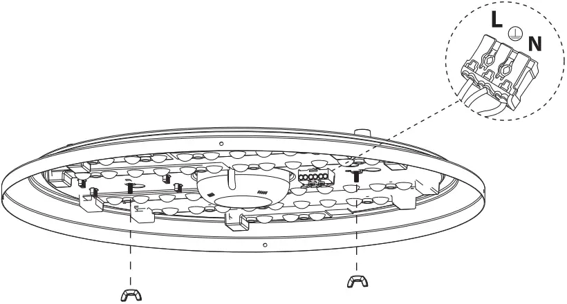 ONE LIGHT 62146 LED Slim Line Plafo A2