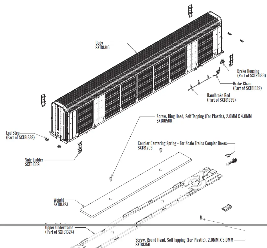 SCALE-TRAINS-Operator-Ho-Scale-Gunderson-Mulit-Max-Autorack-Train-FIG-1