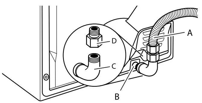 Plan pipe fitting connection