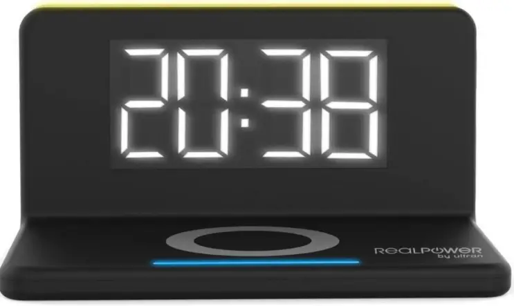 REALPOWER-409451-ChargeAIR-Clock-Wireless-Charging-Alarm-Clock-Black-PRODUCT