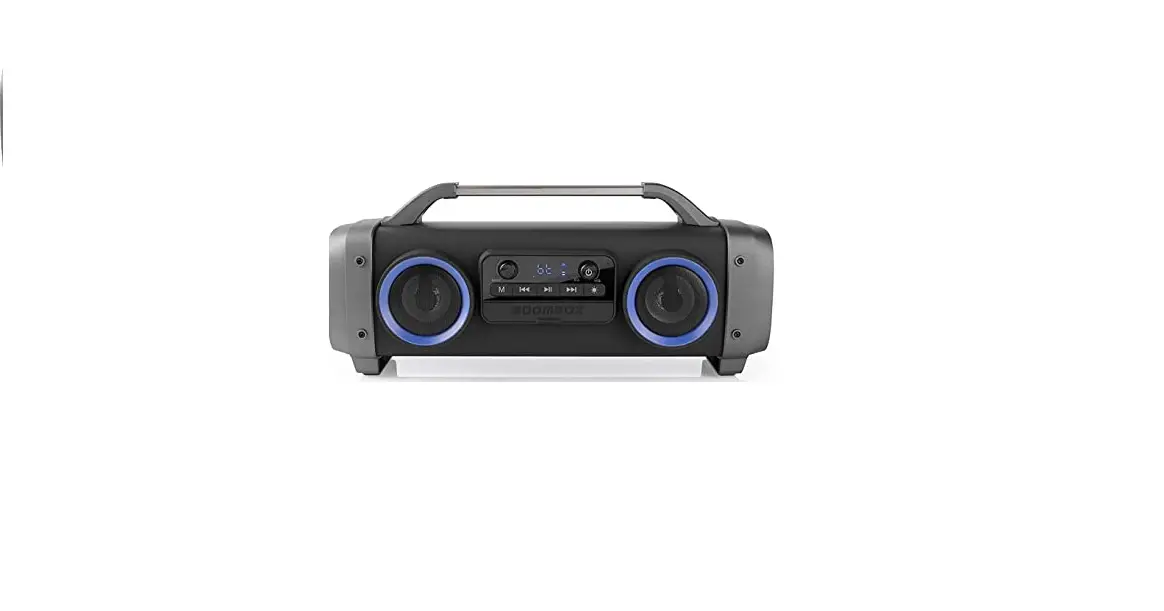 Nedis Spbb340bk Portable Bluetooth Boombox Speaker User Guide