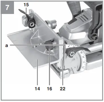 Einhell-TE-BJ-18-Li-Cordless-Biscuit-Jointer-fig 7