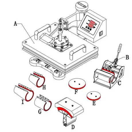 VEVOR-DGN10X122110V74RVV1-Dual-Display-Heat-Press-Machine-fig-1