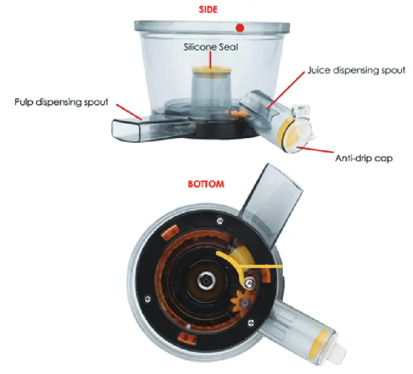 HAFELE HS-J32X Slow Juicer - SEPARATOR