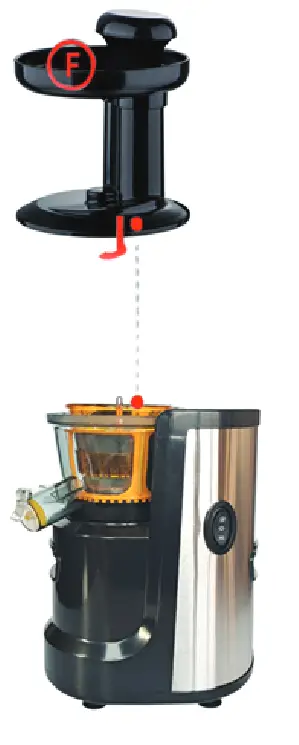 HAFELE HS-J32X Slow Juicer - hopper