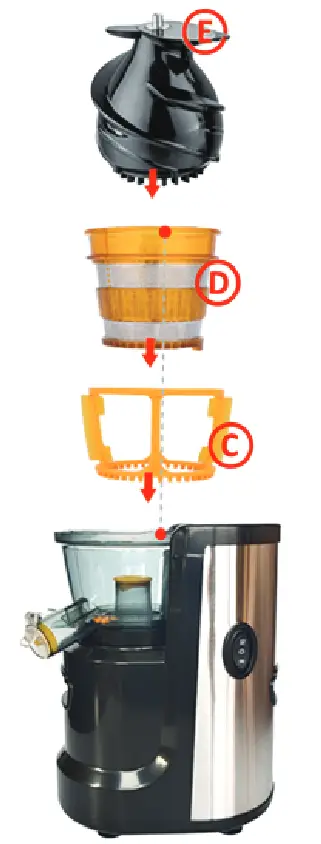 HAFELE HS-J32X Slow Juicer - part 2