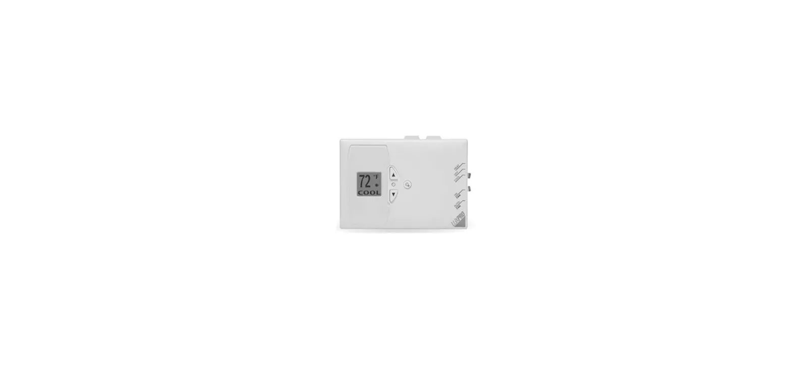 Luxpro Psdh021ba Non-programmable Thermostat Instalation Manual