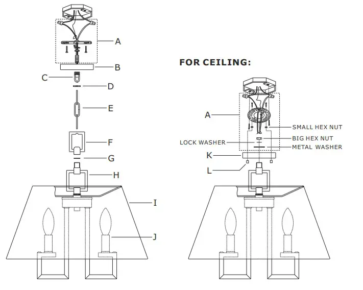 CRYSTORAMA 2255-VG Westwood Five Light Mini Chandelier - FOR HANGING