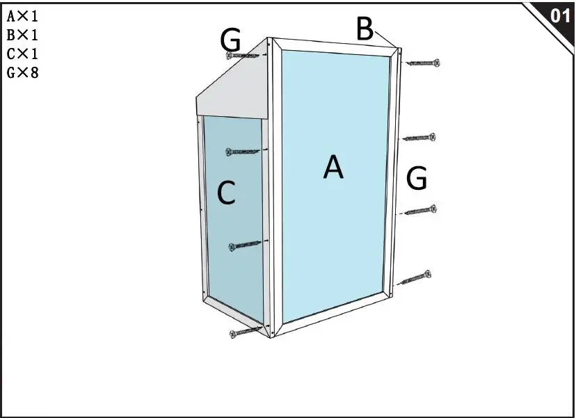 Outsunny-845-672-Wooden-Greenhouse-with-Double-Door-fig- (3)