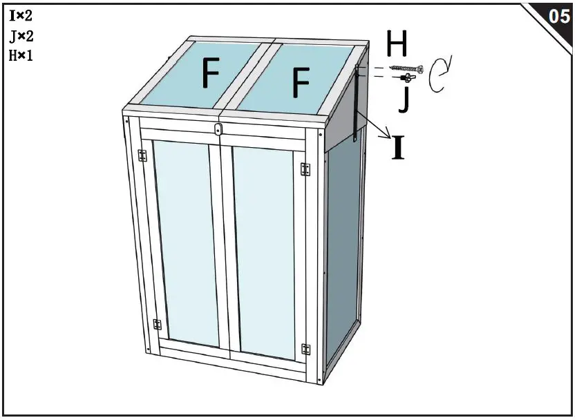 Outsunny-845-672-Wooden-Greenhouse-with-Double-Door-fig- (7)