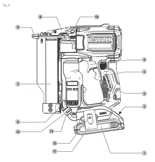 DEWALT-DCN623-23-GA-Pin-Nailer-fig-1